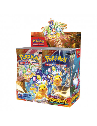 Pokémon EV08 - Étincelles Déferlantes : Display de 36 Boosters