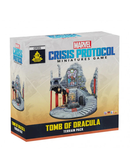 Marvel Crisis Protocol -Tomb of Dracula Castle - Terrain Pack