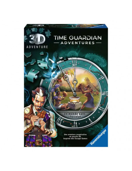 Puzzle 3D - Time Guardian Adventures: Un Monde sans Chocolat