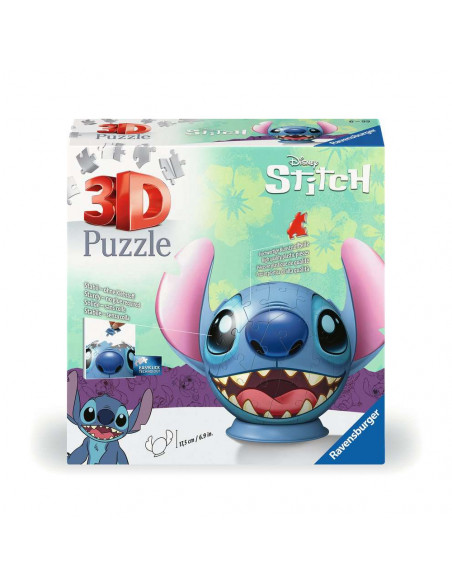 Puzzle rond 3D - Stitch