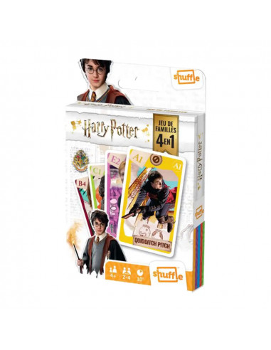 Jeu de familles 4 en 1 Harry Potter