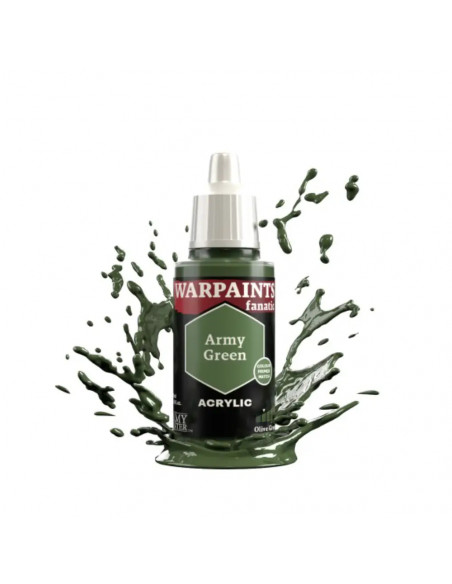 Army Painter : Warpaints Fanatic : Army Green