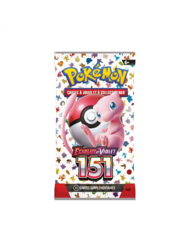 Pokémon EV3.5 - 151 : Booster à l'unité (29/11/24)