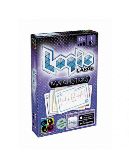 Logic Cards Matchsticks Violet