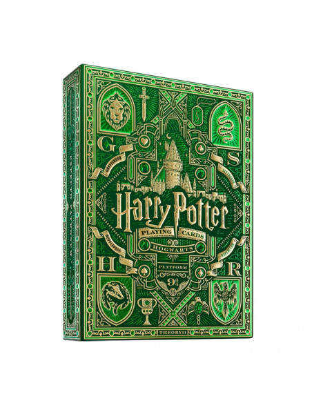 Bicycle Theory 11 - Harry Potter Serpentard (Vert) - Jeu de 54 Cartes