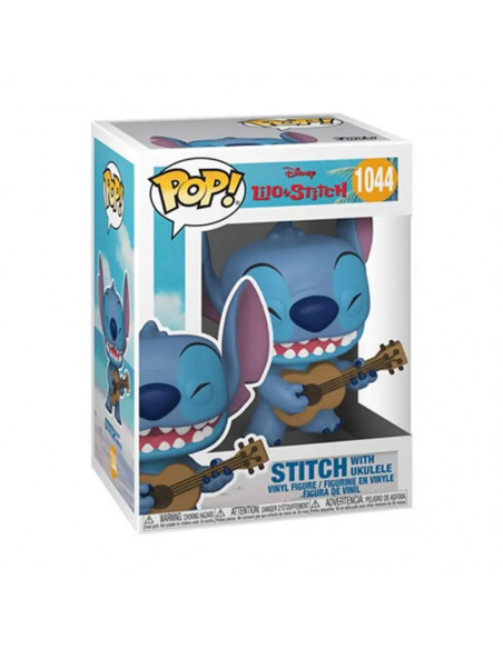 Funko Pop 1044 Disney - Stitch Noël avec Ukelele