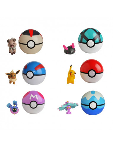 Pokémon - Clip N Go Assortiment figurine (1pcs aléatoire)