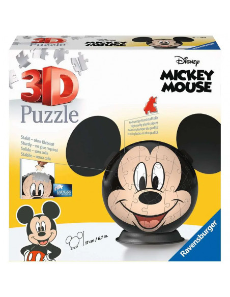 Puzzle rond 3D - Disney Mickey Mouse