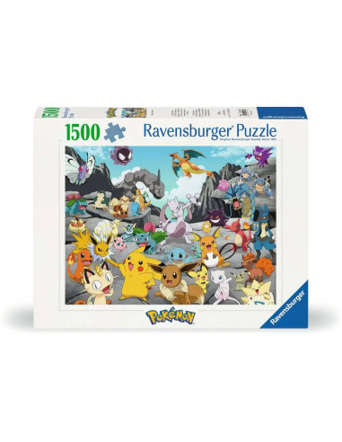 Puzzle Pokémon - Classics (1500 pièces)