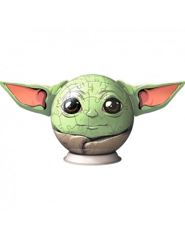 Puzzle rond 3D - Star Wars The Mandalorian Grogu - Fungames