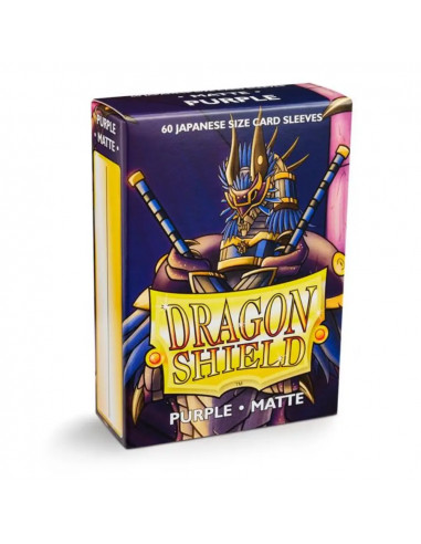 60 Dragon Shield Matte Japanese sleeves : Purple