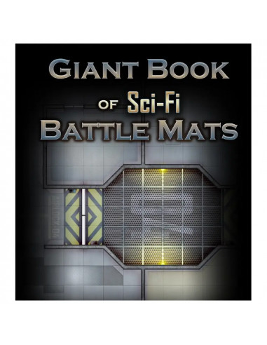 Livre plateau de jeu : Giant Book of Sci-Fi Battle Mats (A3)