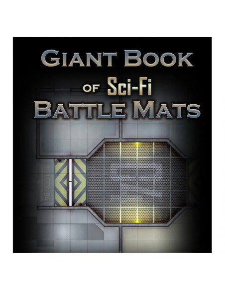 Livre plateau de jeu : Giant Book of Sci-Fi Battle Mats (A3)