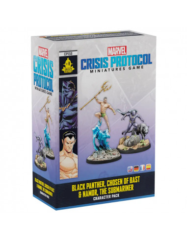 Marvel Crisis Protocol - B.Panther, Chosen Bast Namor,Submariner