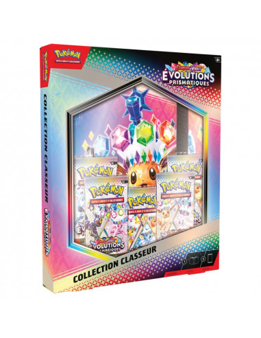 Pokémon EV8.5 - Évolutions Prismatiques : Coffret Classeur