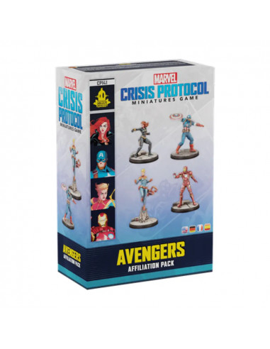 Marvel Crisis Protocol - Avengers Affiliation Pack