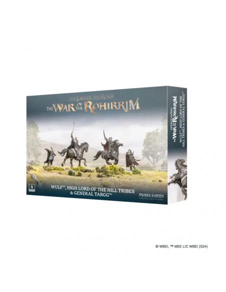 The Lord of The Rings : Middle Earth Strategy Battle Game - Wulf™, High Lord of the Hill Tribes et General Targg™