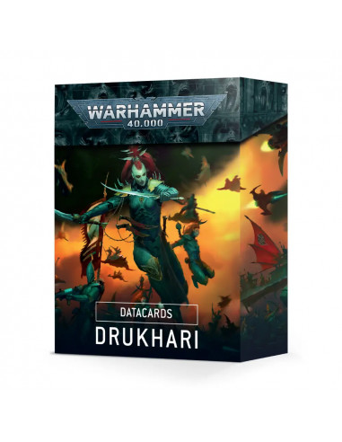 Warhammer 40000 - Drukhari : Datasheets Cards