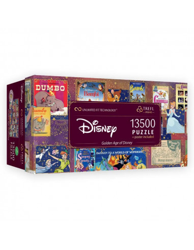 Puzzle 13500 pièces - Golden Age Of Disney