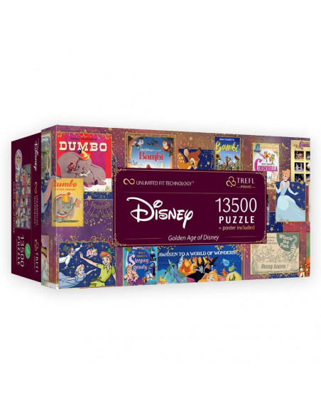 Puzzle 13500 pièces - Golden Age Of Disney