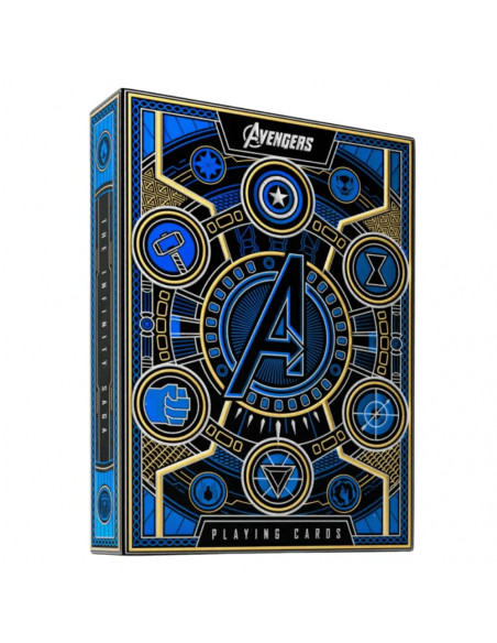 Bicycle Theory 11 - Avengers Bleu - Jeu de 54 cartes