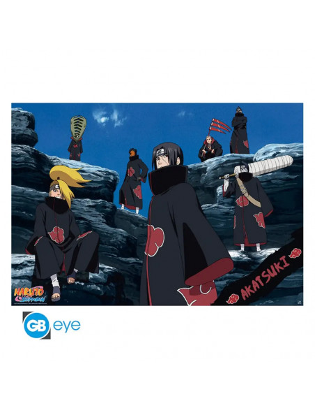 Naruto Shippuden - Poster Akatsuki (91,5x61cm)