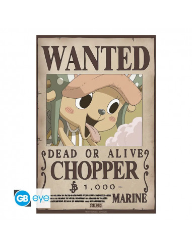 One Piece - Poster Wanted Chopper Wano (91,5x61cm)