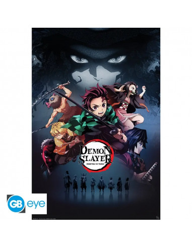 Demon Slayer - Poster Maxi Groupe (91,5x61)