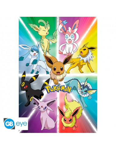 Pokemon - Poster Maxi Evoli - Evolutions (91,5x61cm)