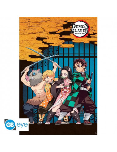 Demon Slayer - Poster Maxi Groupe (91,5x61cm)