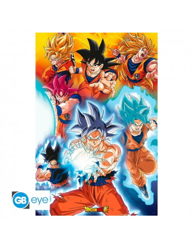 Dragon Ball Super - Poster Transformations (91,5x61cm)