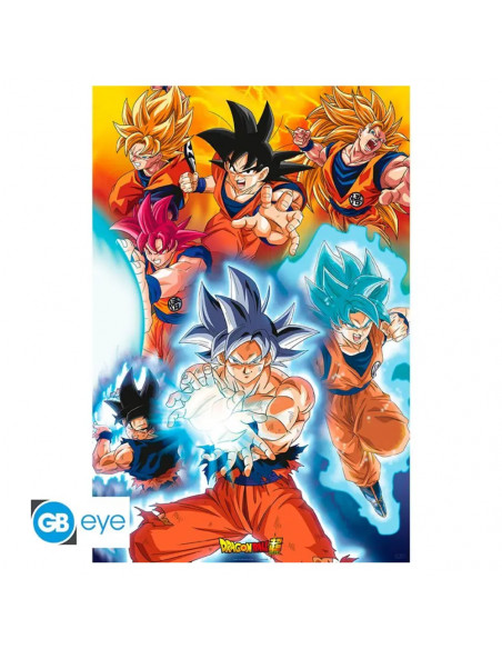 Dragon Ball Super - Poster Transformations (91,5x61cm)