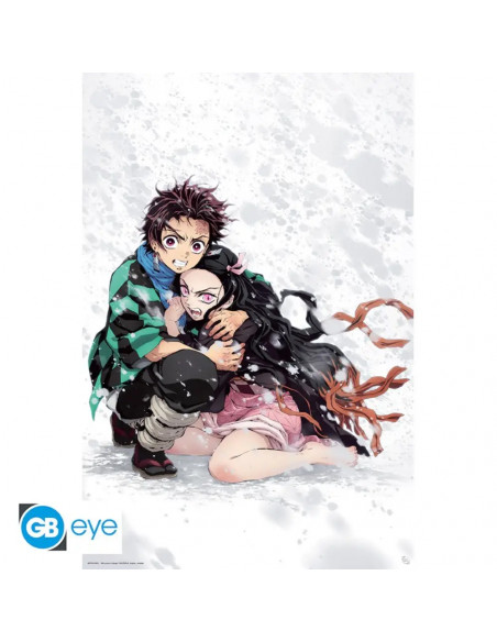 Demon Slayer - Poster Maxi Tanjiro & Nezuko Neige (91,5x61cm)