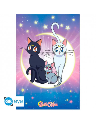 Sailor Moon - Luna, Artemis & Diana Poster Maxi (91,5x61cm)