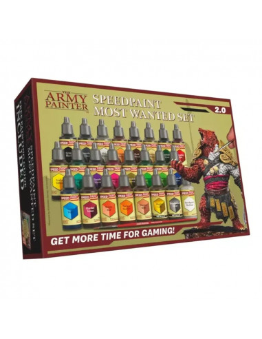 Army Painter - Starter Peinture - Speedpaint Most Wanted Set 2.0