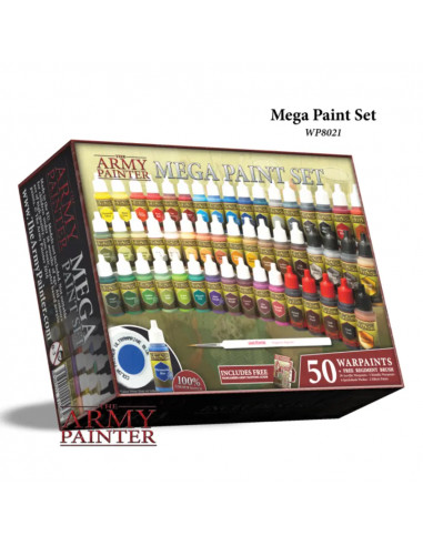 Army Painter - Starter Peinture - Warpaints Mega Paint Set III