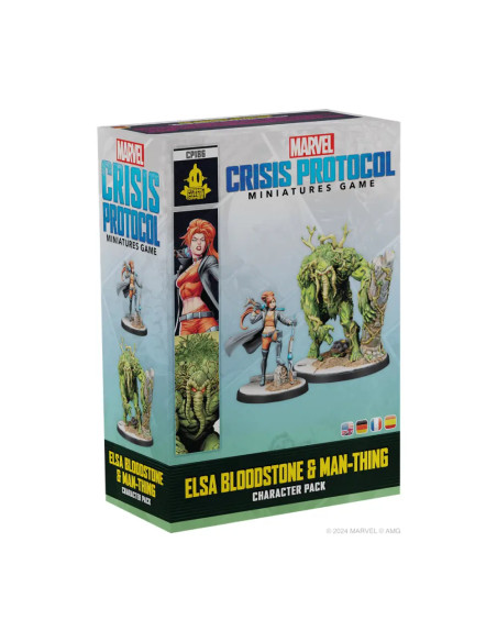 Marvel Crisis Protocol - Elsa Bloodstone & Man-Thing