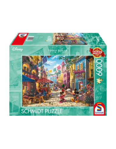 Puzzle Schmidt : Mickey et Minnie à Mexico 6000p