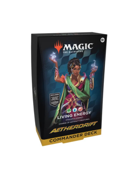 Magic The Gathering - Aetherdrift - Deck Commander : Énergie Vivante