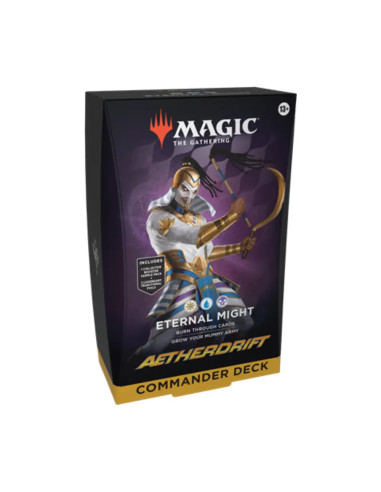 Magic The Gathering - Aetherdrift - Deck Commander : Puissance Éternelle