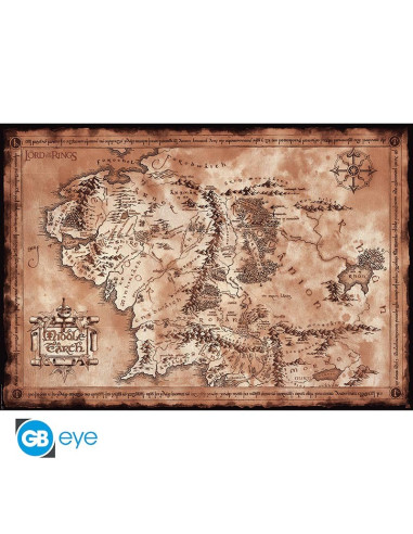 Lord of the Rings - Carte (91,5x61cm)