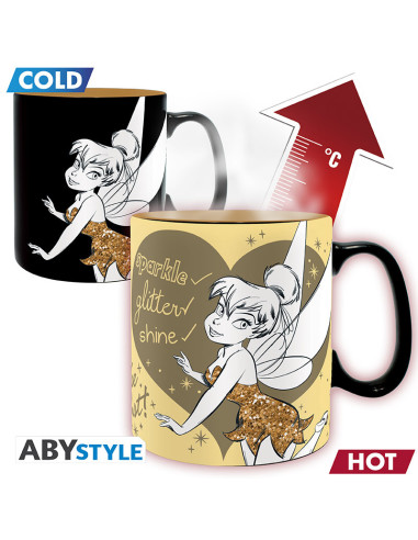 Mug Heat Change Disney - Clochette Paillettes