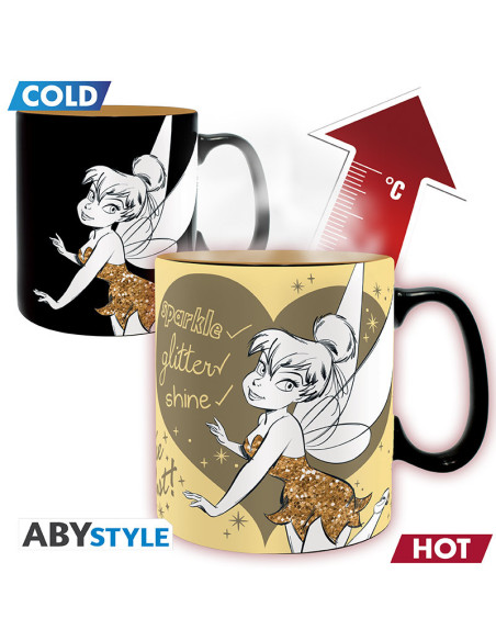 Mug Heat Change Disney - Clochette Paillettes