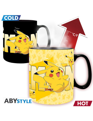 Mug Heat Change Nintendo - Pikachu