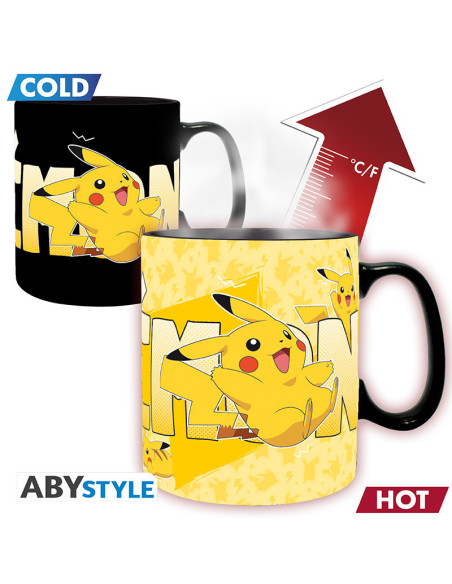 Mug Heat Change Nintendo - Pikachu