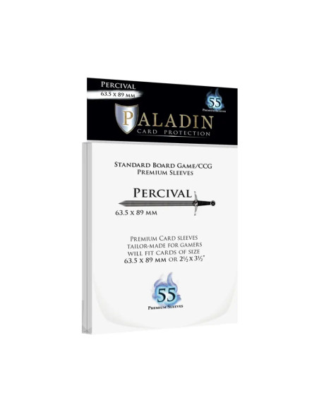 Protège Cartes Paladin - Percival 63.5x89mm