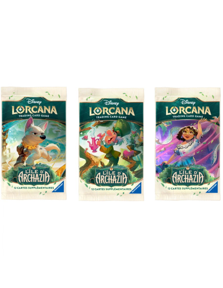 Disney Lorcana - L'Île d'Archazia (Set 7) - Booster à l'unité FR