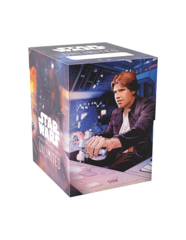 Gamegenic - Star Wars Unlimited - Soft Crate : Han Solo/Millenium Falcon