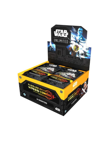 Star Wars Unlimited - Passage en Vitesse Lumière : Display de 24 Boosters