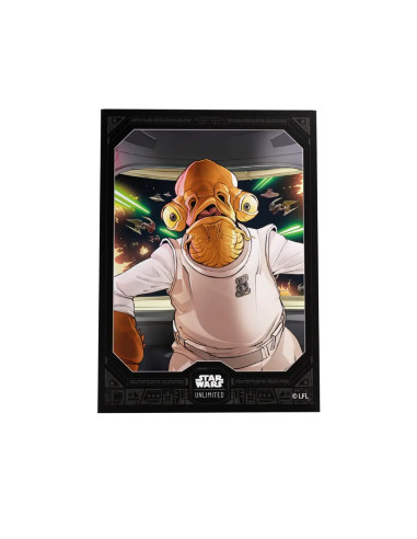 Gamegenic - Star Wars Unlimited - Art Sleevess : Admiral Ackbar